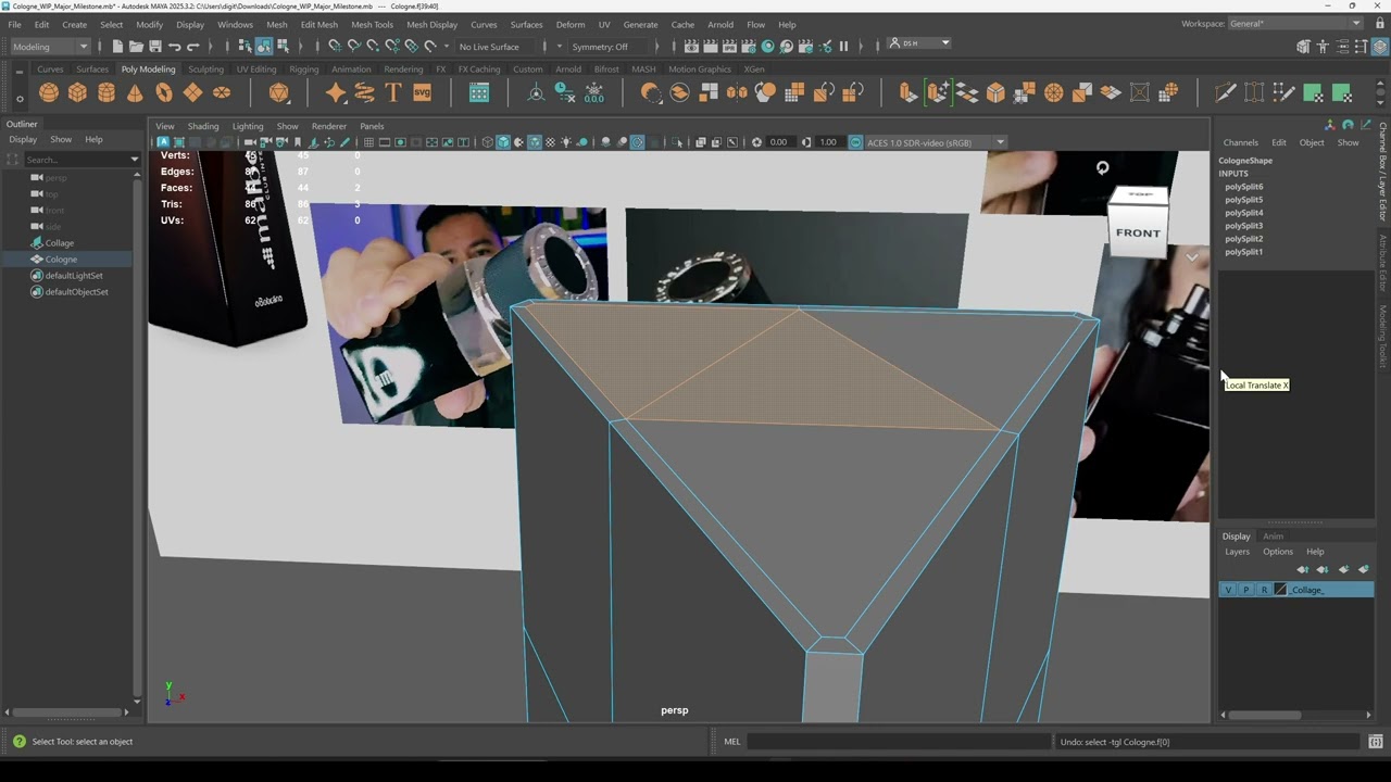 Cologne Modeling Part 1