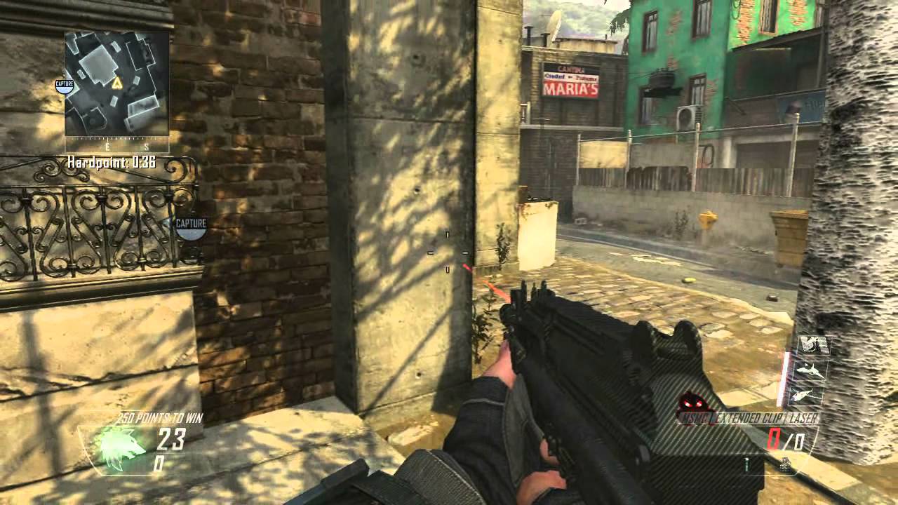 Black Ops 2: Slums Hardpoint Setups