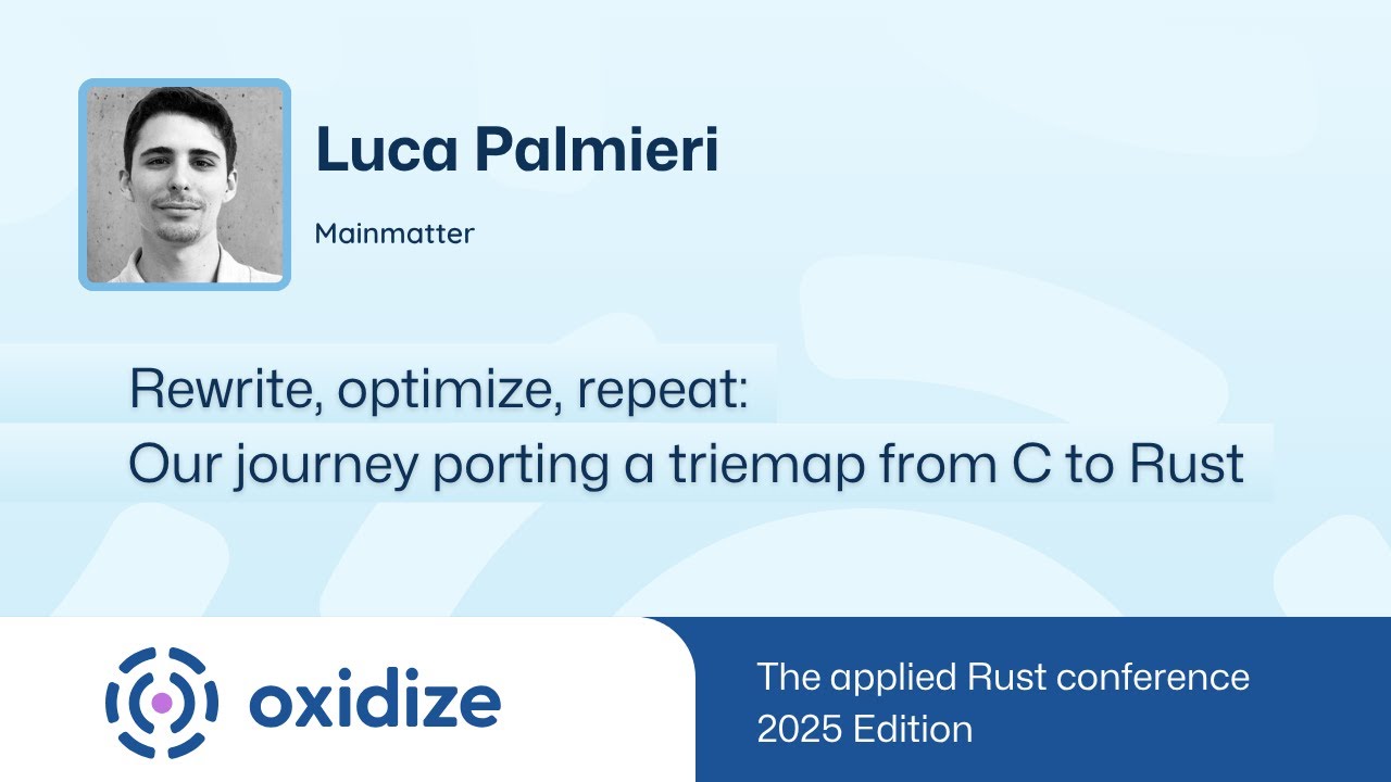Rewrite, optimize, repeat: Our journey porting a triemap from C to Rust