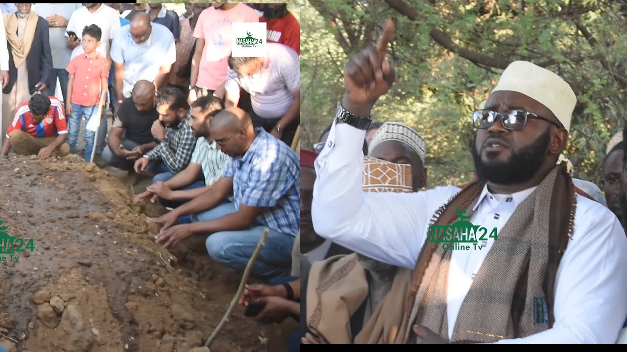 MAZIKO SHEIKH WILAYA MBARALI,NUKUU YAKE YA  MWISHO YATOLEWA MAKABURINI,UMATI MKUBWA WASHUHUDIA