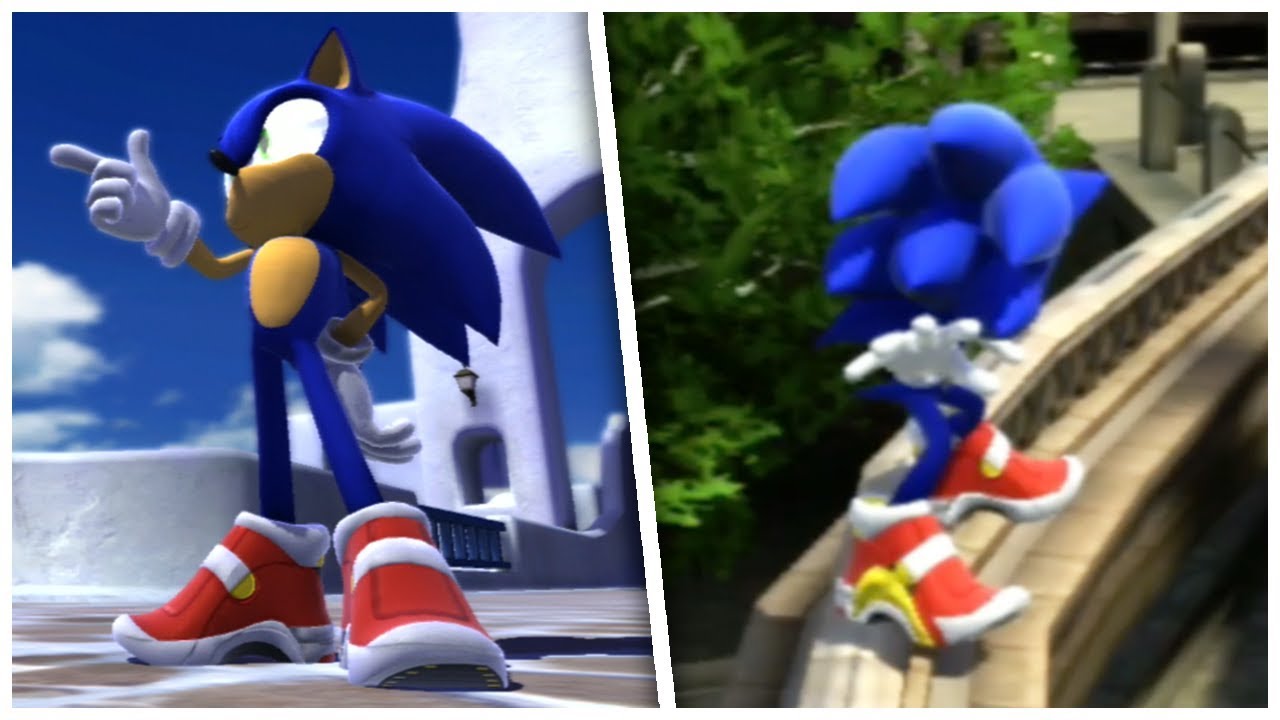 Sonic Unleashed ✪ Soap Shoes Sonic Mod