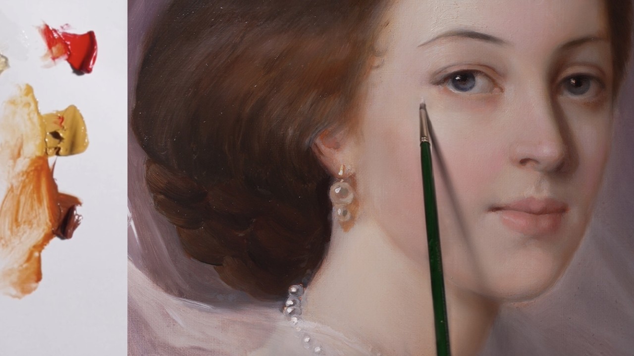 CLASSICAL PAINTING TECHNIQUES -  Grisaille and Glazing