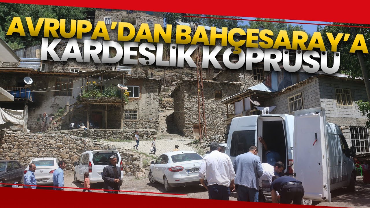Avrupa’dan Bahçesaray’a Kardeşlik Köprüsü