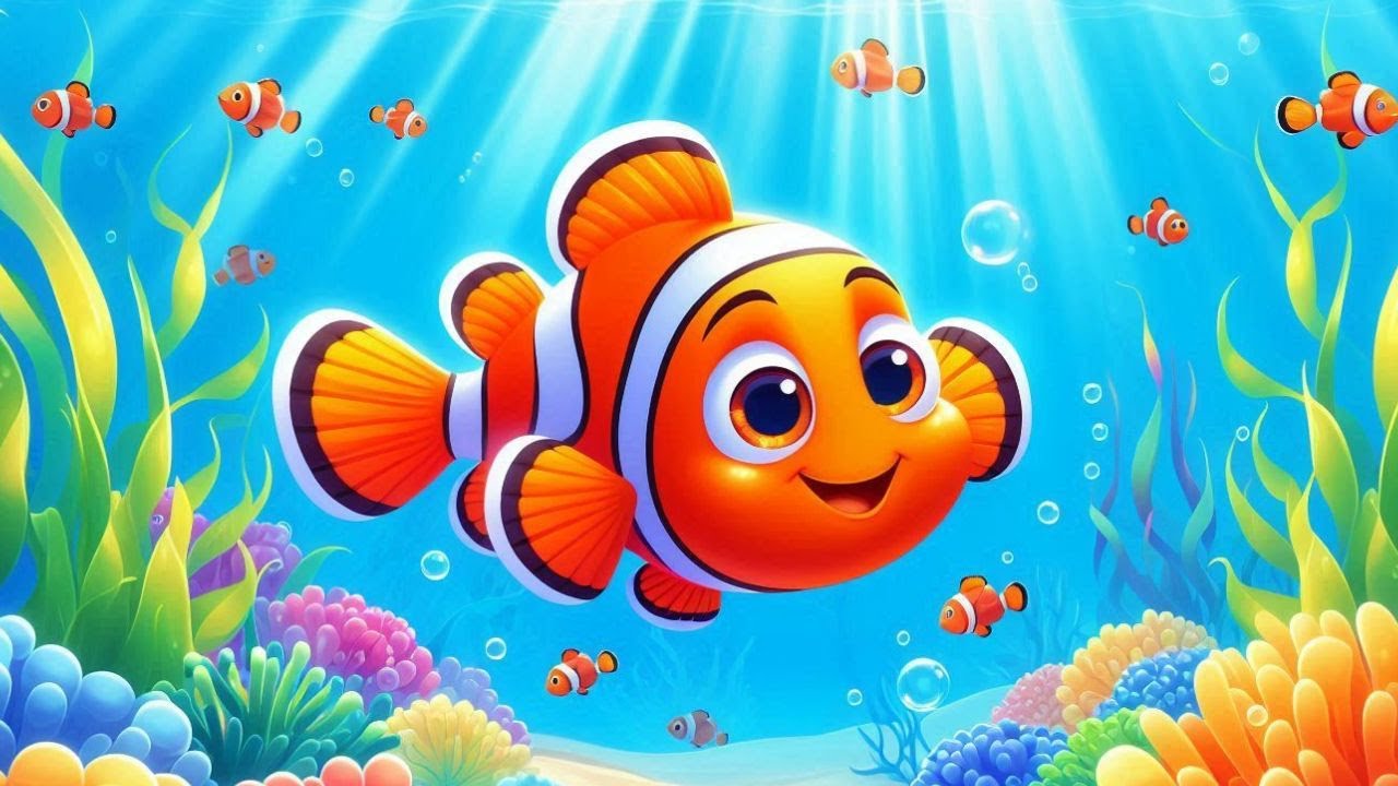 Fröhlicher kleiner Fisch 🐠🎶 | Kinderlied | Dudu Panda