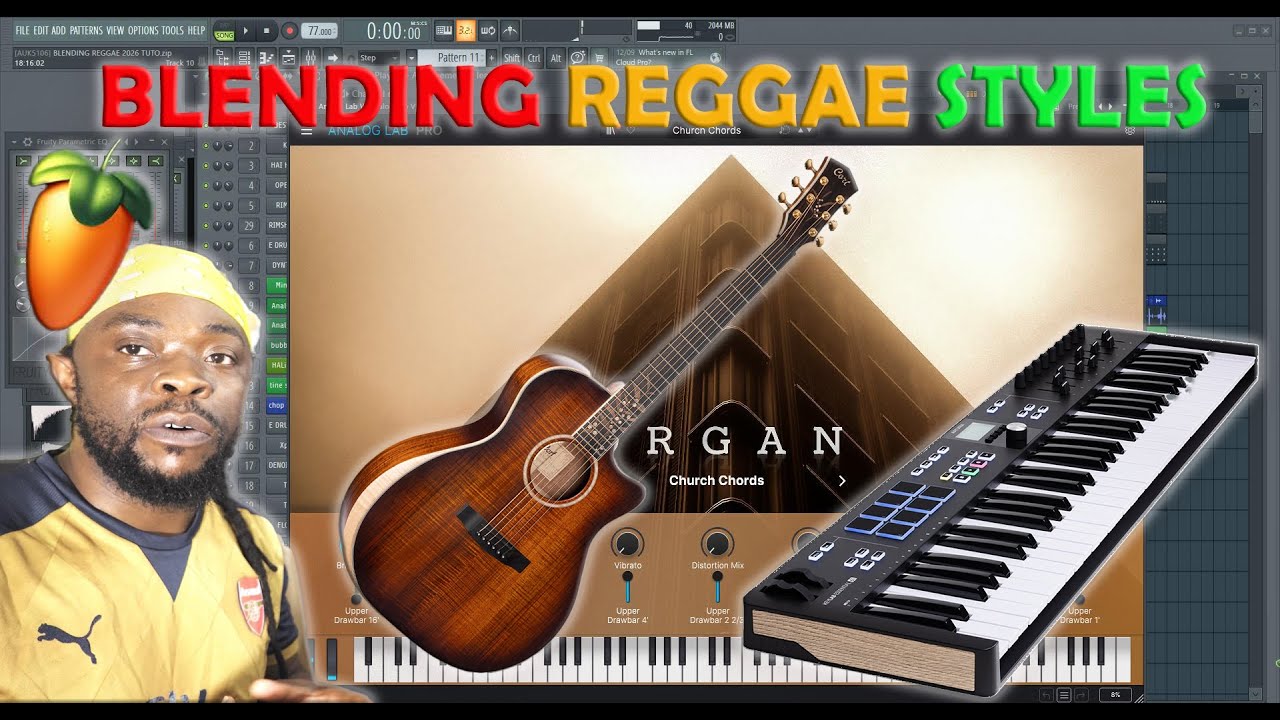 HOW TO BLEND TWO STYLES OF REGGAE IN ONE SESSION (FL STUDIO )