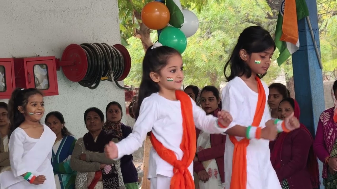 Republic Day dance (KG English medium)