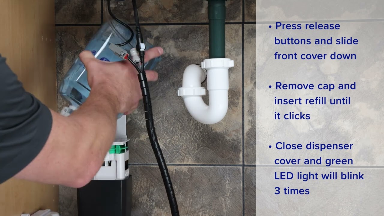 CX10 Dispenser Install Instruction Video
