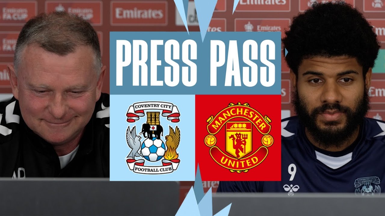 Ellis Simms and Mark Robins look ahead to Coventry City v Manchester United in FA Cup SEMI-FINAL 🎙️