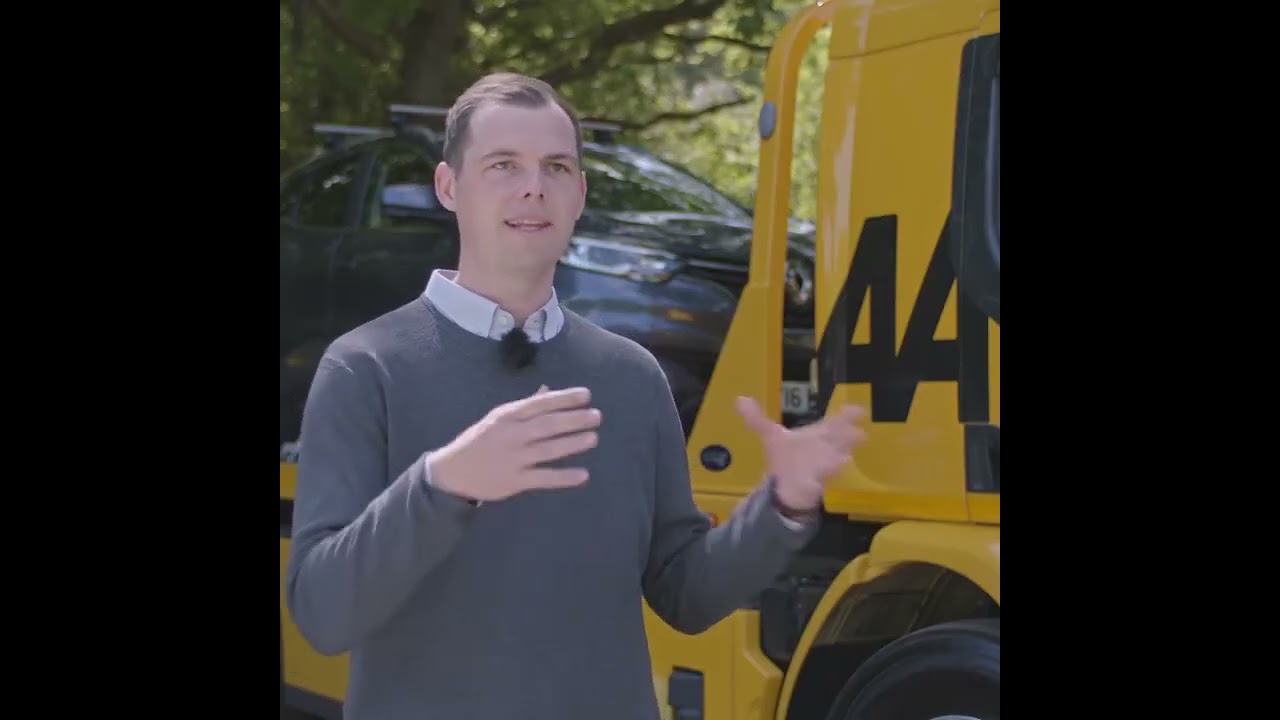 AA’s First 100% Electric Recovery Vehicle Featuring Warrell Richards Locker. AA Recovery on the road