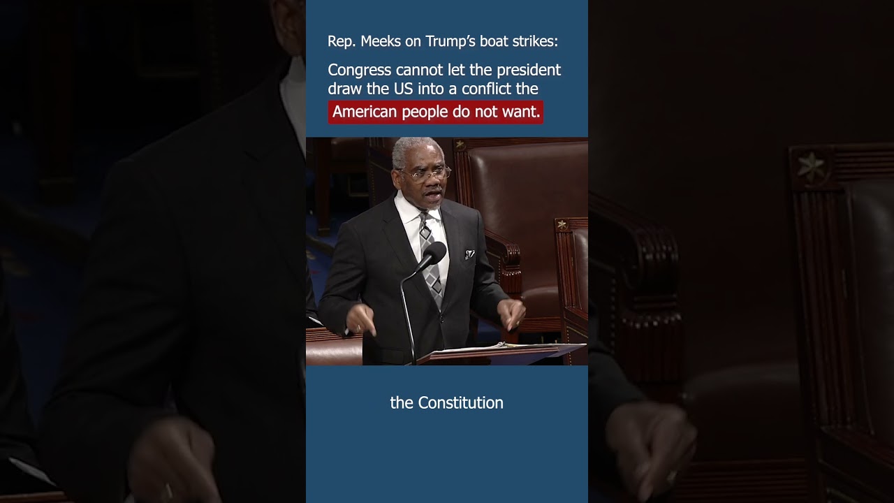Congress cannot let Trump draw the United States into a conflict the American people do not want.