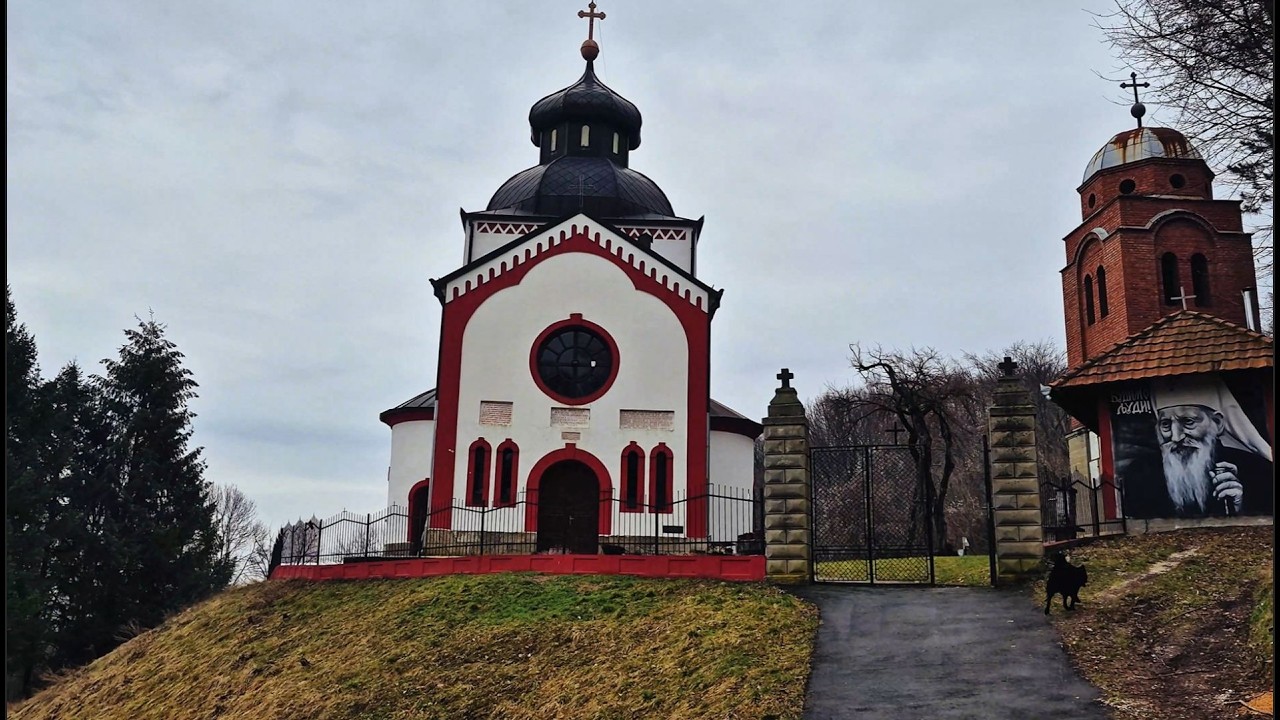 Forest Orthodox Church in Serbia