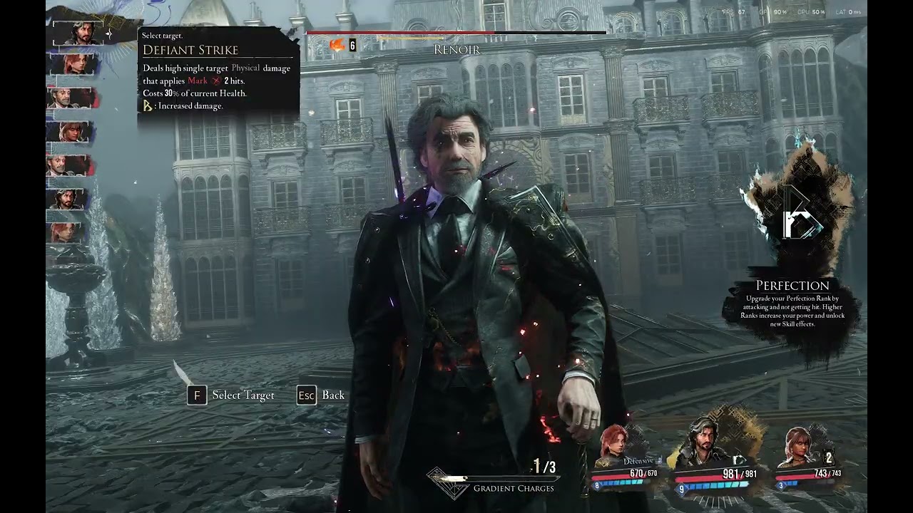 Clair Obscur Expedition 33  RenoirAct 1 Boss Fight