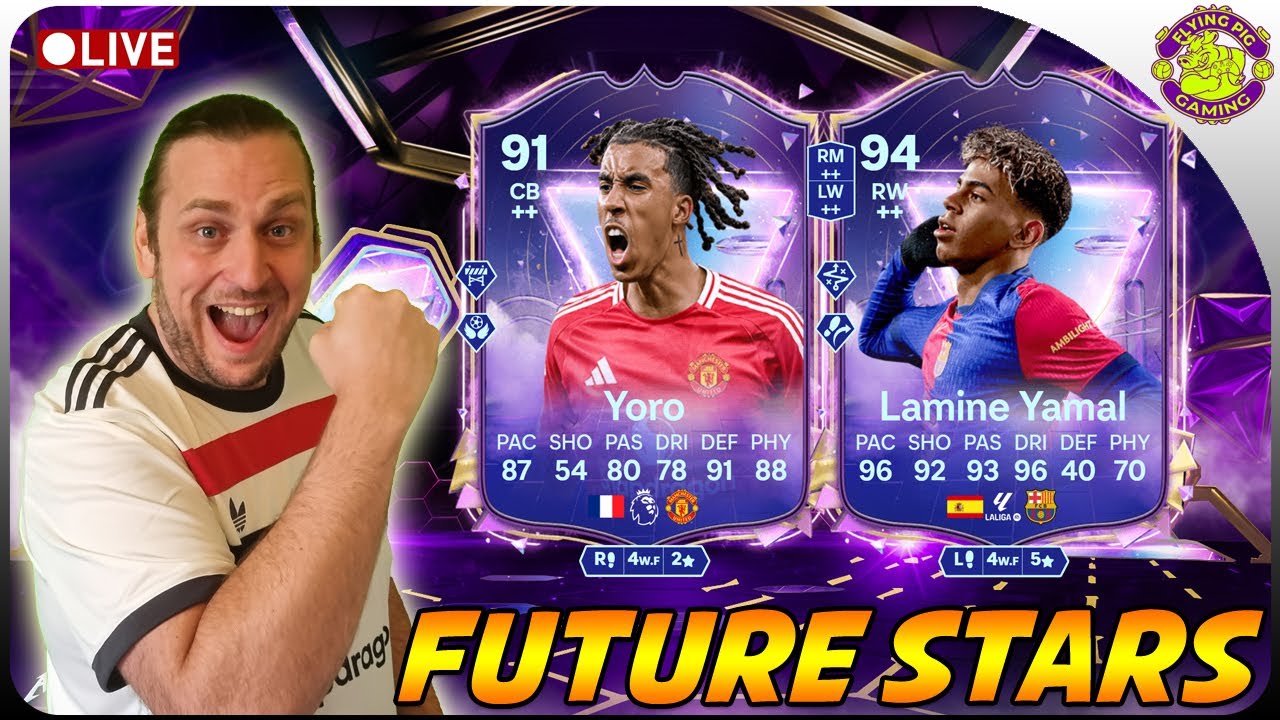 12000 POINT PACK OPENING FUTURE STARS ICON PACK OPENING & UT CHAMPS 🔴 LIVE FC25 ULTIMATE TEAM STREAM