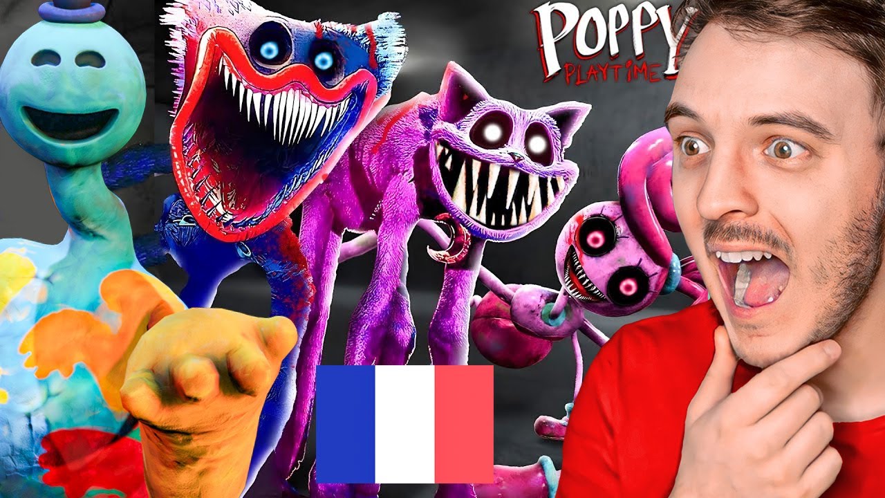 POPPY PLAYTIME MAIS AVEC DES VOIX FRANÇAISES ?! ( la voix de Mommy est incroyable )