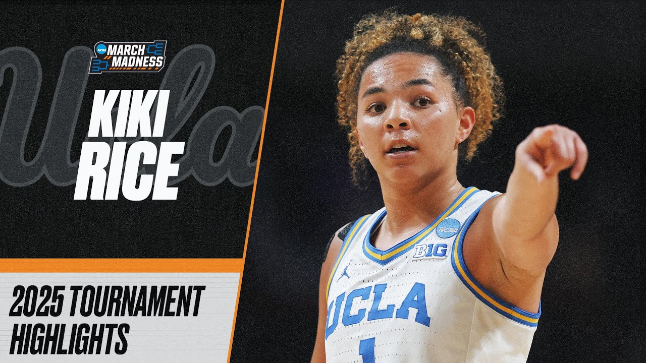 Kiki Rice 2025 NCAA tournament highlights