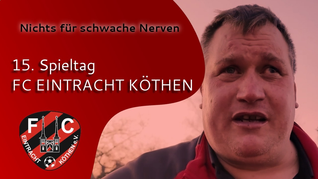 Nichts für schwache Nerven 🤯 - Erste Heimspiel 2026 FC Eintracht Köthen ❤️ 🖤 