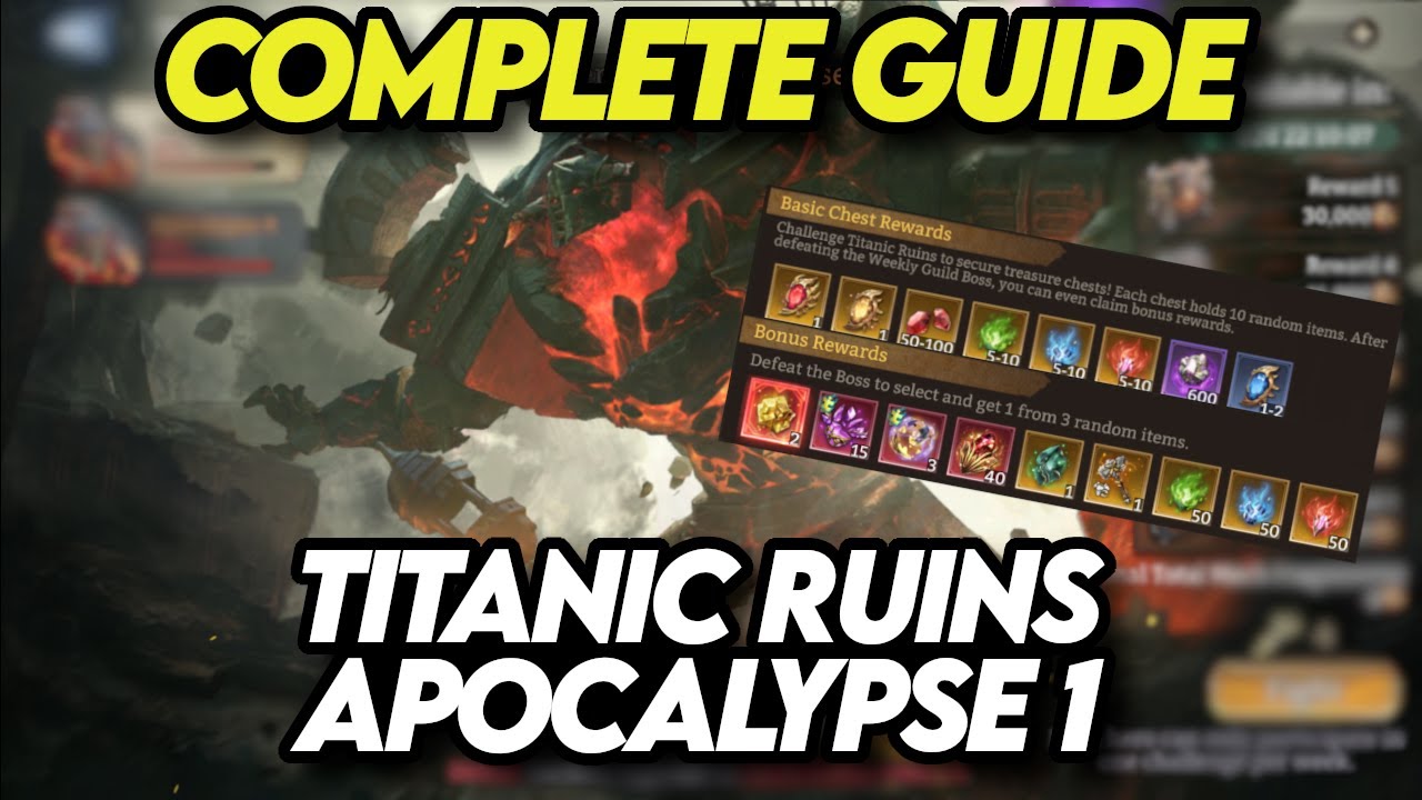 Titanic Ruins | Nearly 1 Key Apocalypse 1 | 100% F2P | Watcher Of Realms