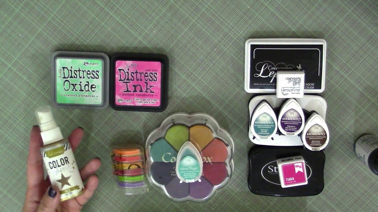 Hablemos de tintas en el scrapbook...  Zona Scrapera