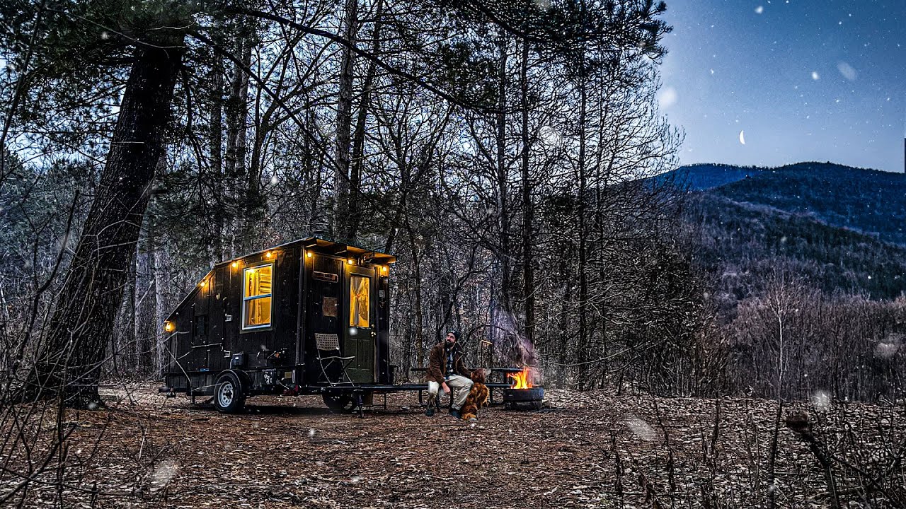 Winter Camping in a Midwest Mountain Paradise!