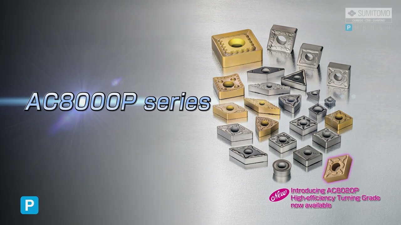 AC8000P Turning Series For Steel