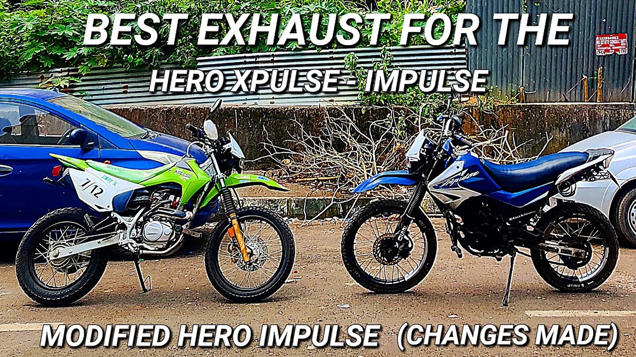 Best road legal Exhaust (Husqvarna) for the Impulse / Xpulse. Modified Impulse review.