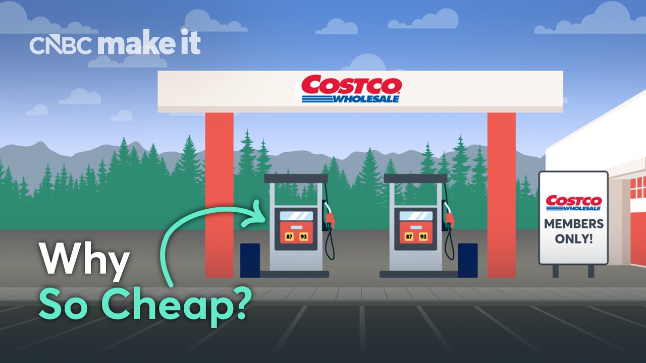 Почему бензин на Costco такой дешёвый