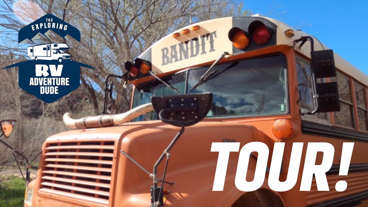 Living full time in a Skoolie called Bandit!
