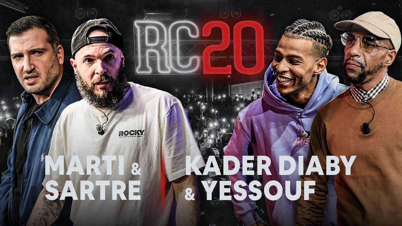 Rap Contenders 20 : Marti & Sartre VS Kader Diaby & Yessouf
