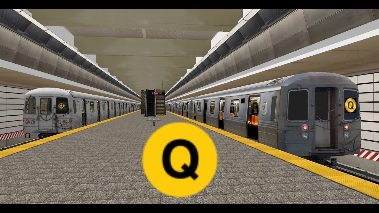 OpenBVE Release: Q Train TFO Coney Island - 96 St 2nd Avenue With SMEE Announcements
