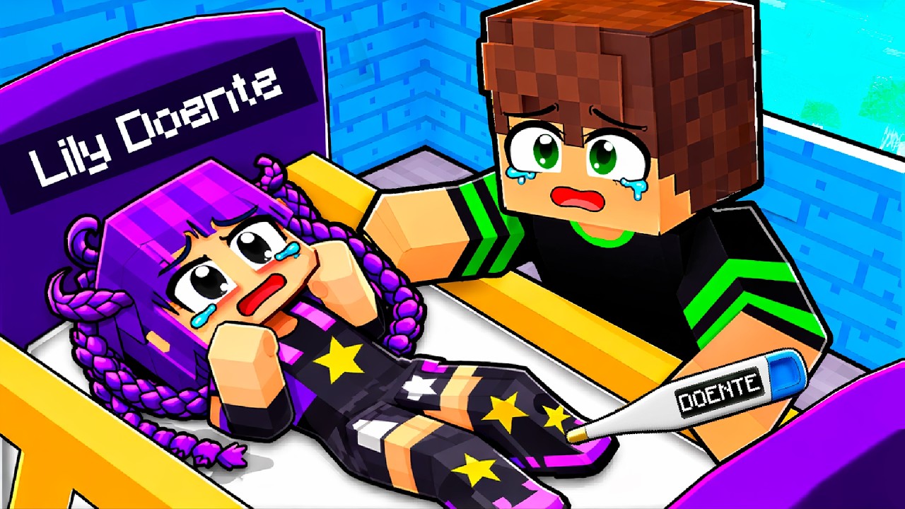 SALVEI a BEB&Ecirc; LILY que est&aacute; DOENTE no Minecraft &lsaquo; KEDDEK &rsaquo;