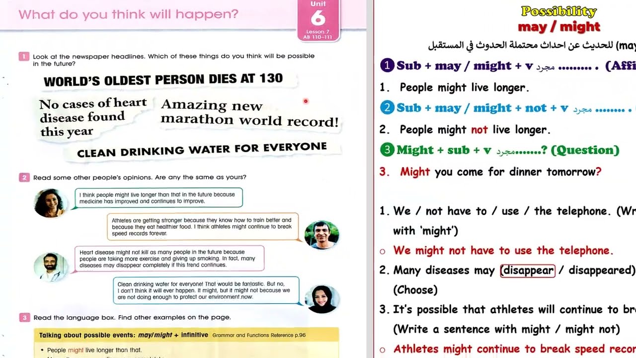 صفحة 67 انكليزي رابع اعدادي 2024