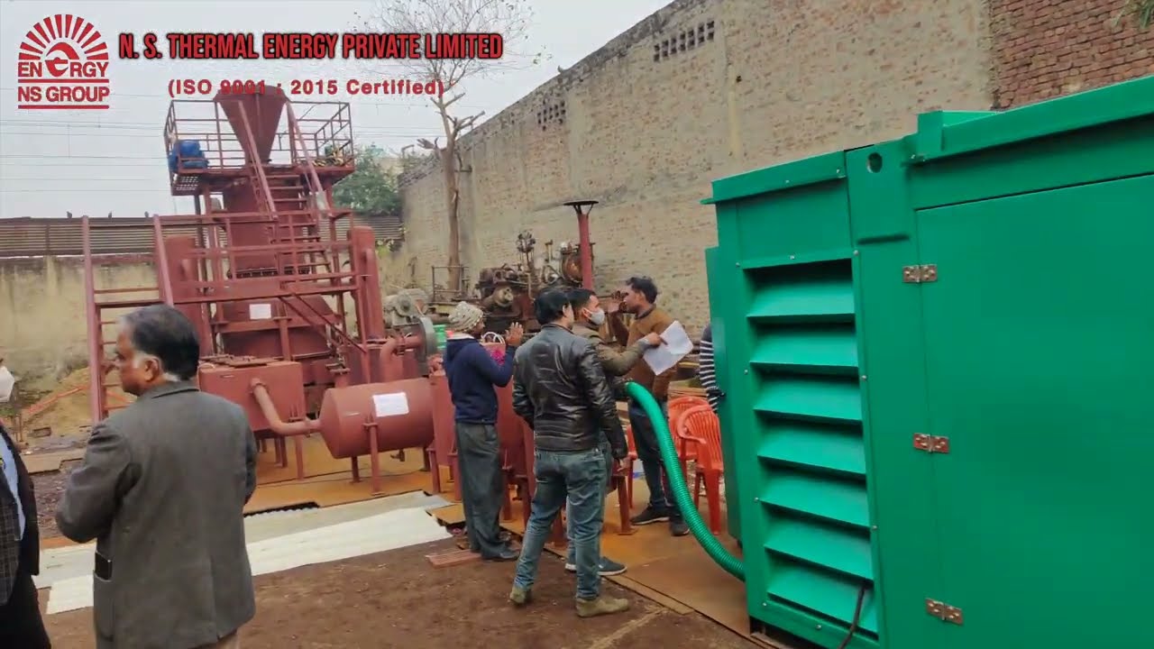 Biomass Gasifier 100 KW plant for United Nations Yemen