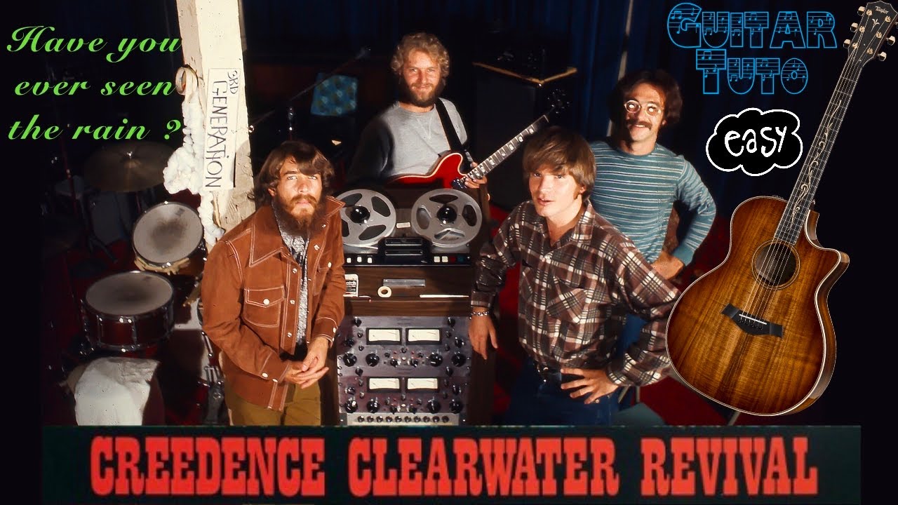 Creedence Clearwater Revival - Have you ever seen the rain - Guitar Tutorial