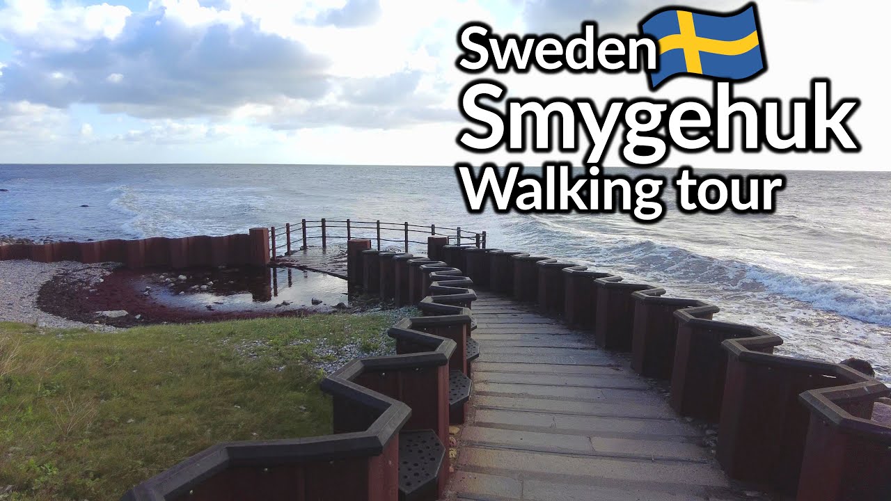 The southernmost point of Sweden, walking at Smygehuk