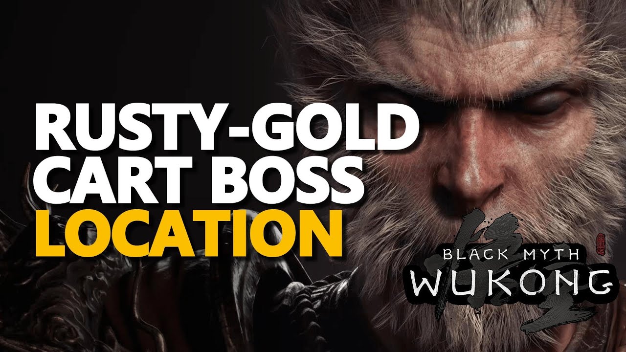 Rusty-Gold Cart Boss Location Black Myth Wukong