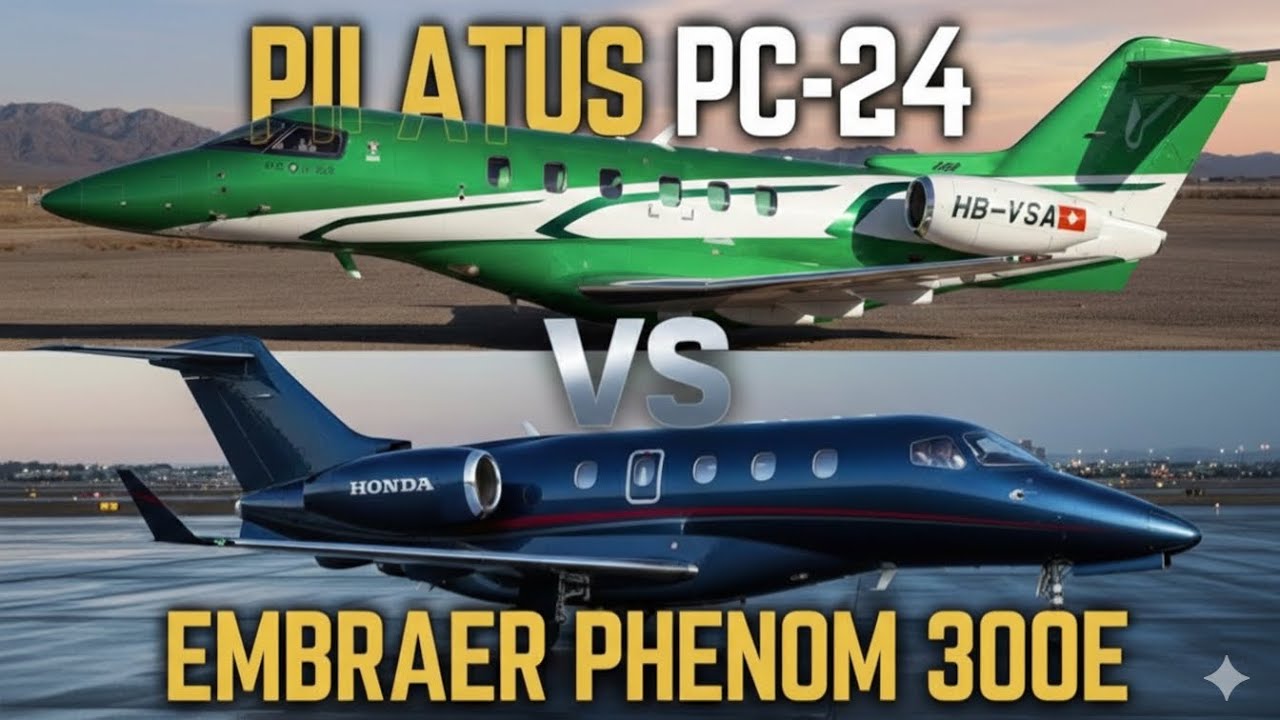 Ошибка на 10 миллионов долларов: Phenom 300 против Pilatus PC-24