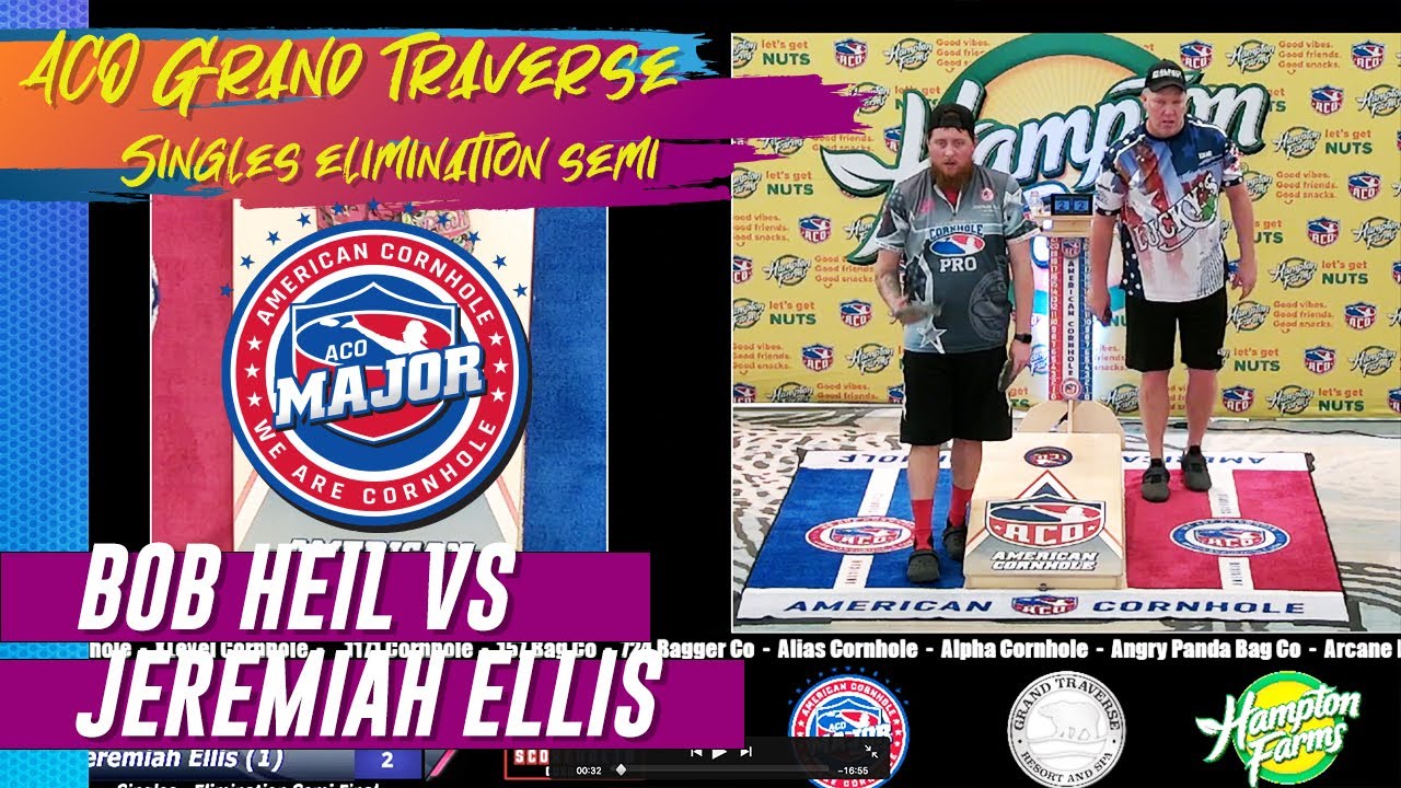 Bob Heil vs Jeremiah Ellis - ACO Singles - Elimination Semi Final - ACO Grand Traverse Major
