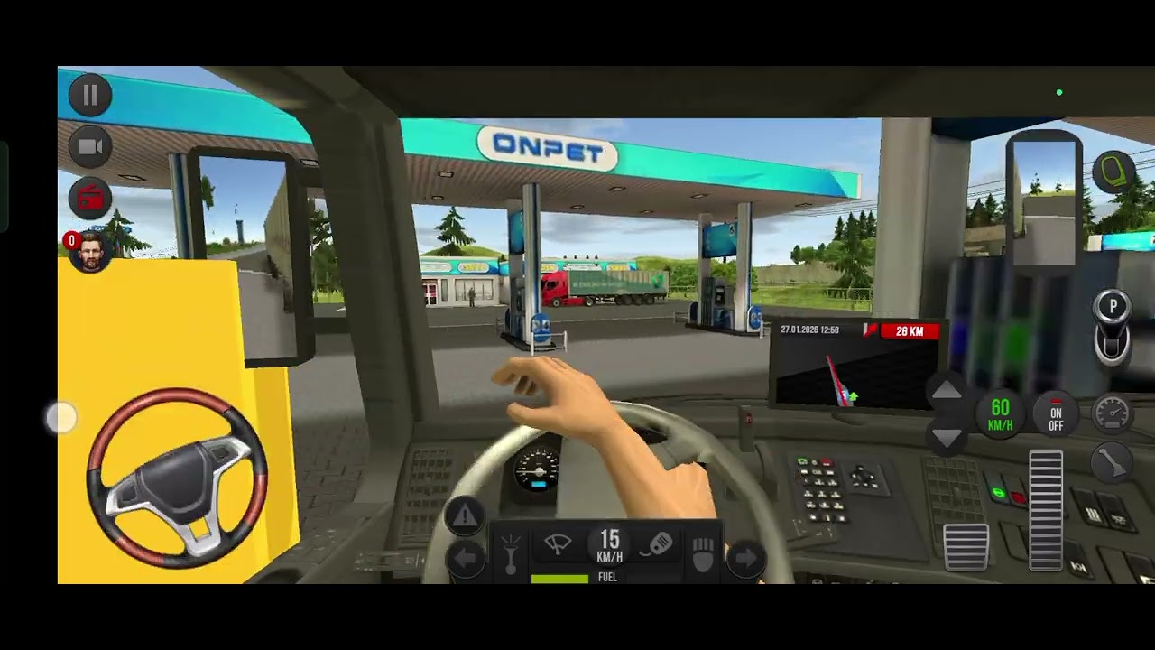 Truck simulator Europe level 1