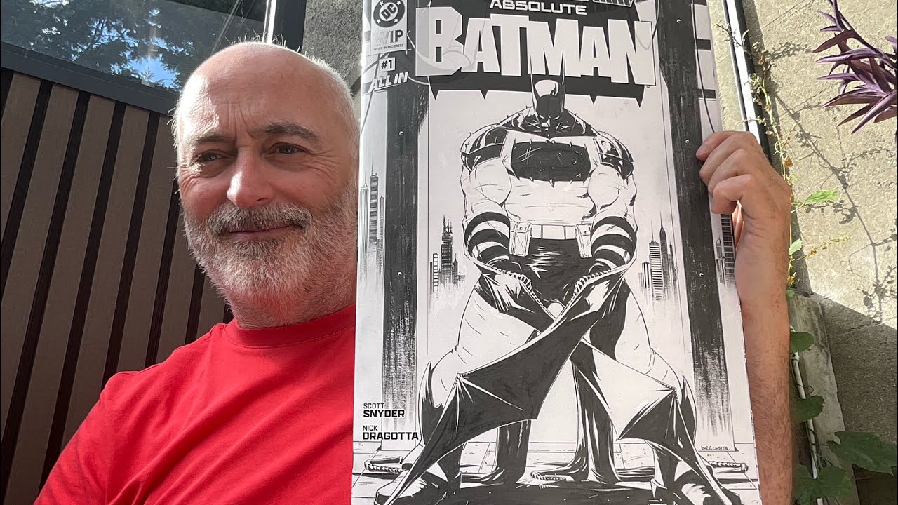 Absolute Batman W.I.P. Year One #absolutebatman #nickdragotta #dccomics 