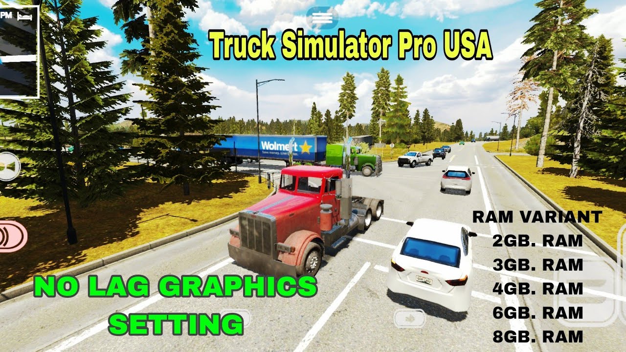 Lag Problem Solve in Truck Simulator Pro USA