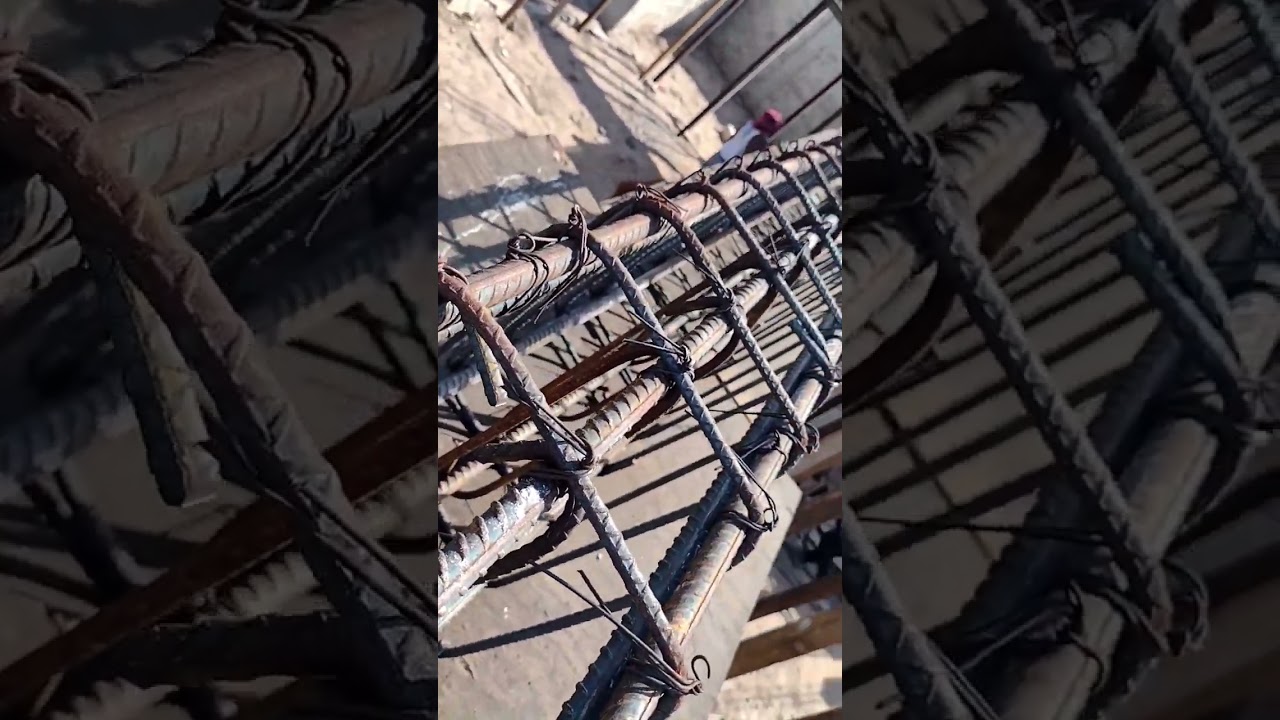 trabes armadas claro de 11 metros armada con varilla de 3/4 y estribos de varilla de 3/8