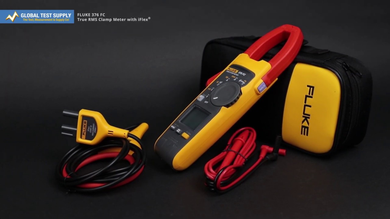 Getting to know the Fluke 376 FC True RMS AC/DC Clamp Meter with iFlex