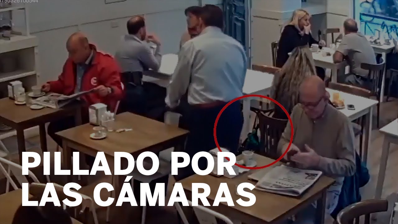 Así ha ROBADO un BOLSO un hombre en ARGENTINA