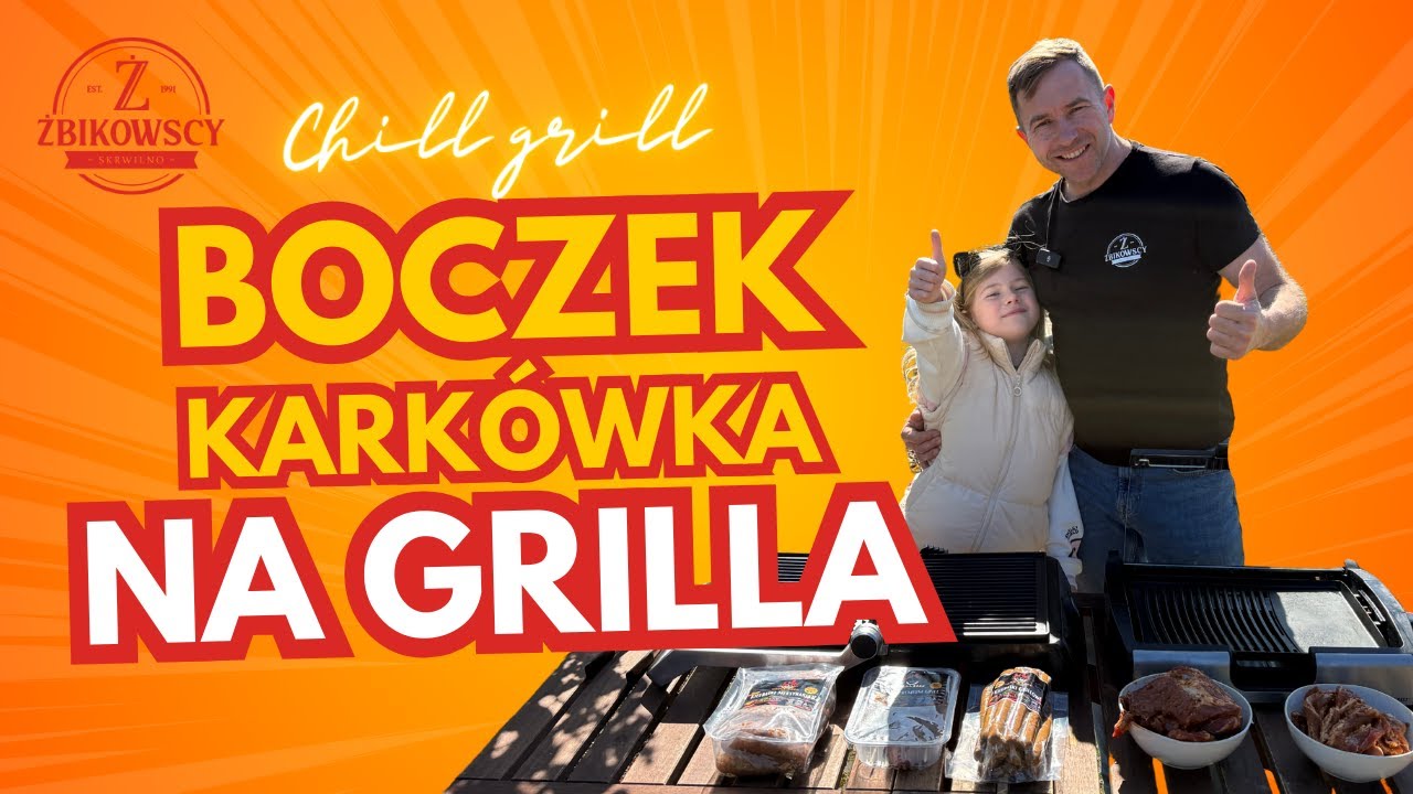 karkówka i boczek marynowany, grillowa bez osłonki i dzika baranina!