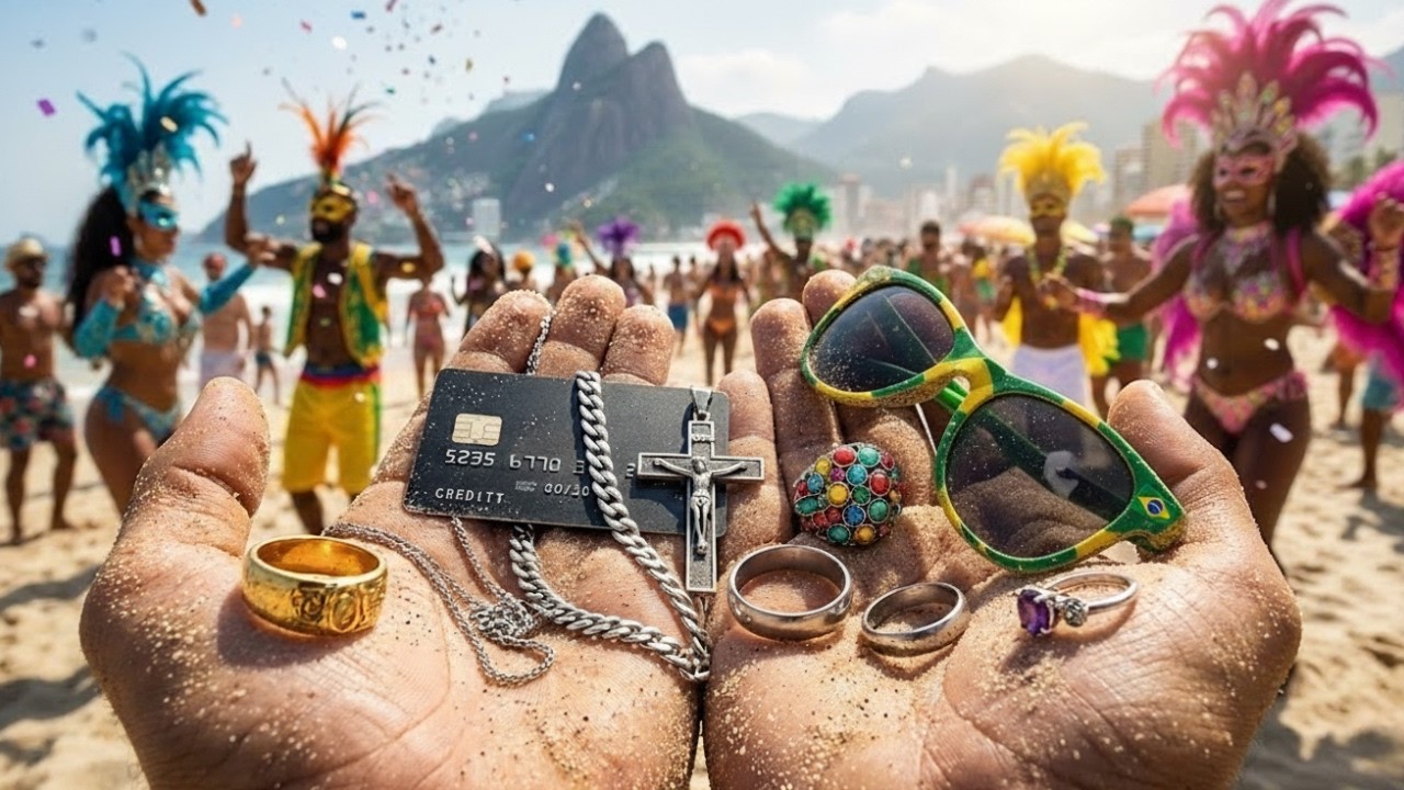 BUSCANDO TESOROS después del CARNAVAL en BRASIL