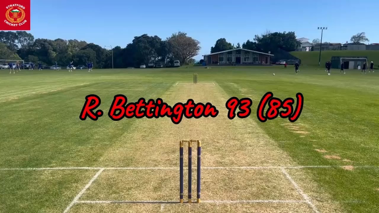 ExpertTurf #Taranaki #Premier Declaration #Cricket | Rnd 2 | Stratford | R. Bettington Full Innings