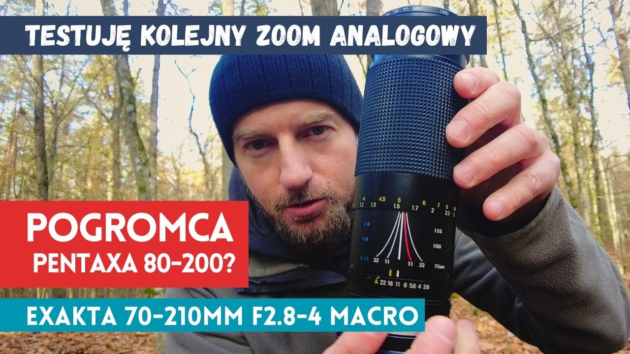 Ciekawe To Szkło! - Test Obiektywu Analogowego Exakta w Pięknych Jesiennych Warunkach