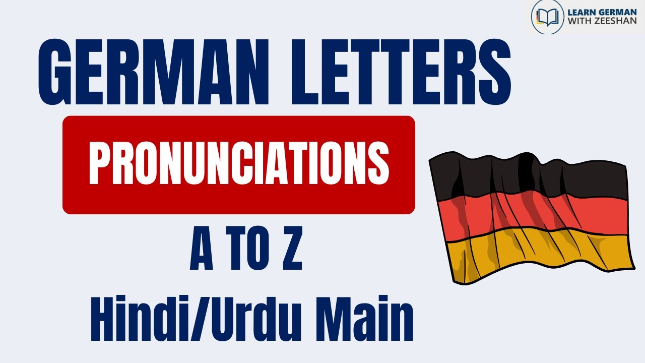 German Alphabet Pronunciation (A–Z) | Learn German for Beginners