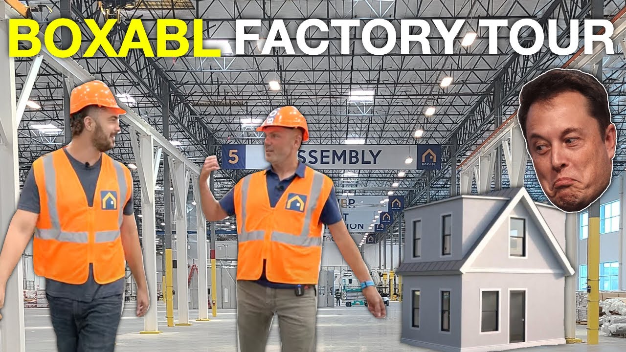 Factory Tour at BOXABL Building ADU's and Prefab Tiny Homes for Billionaires