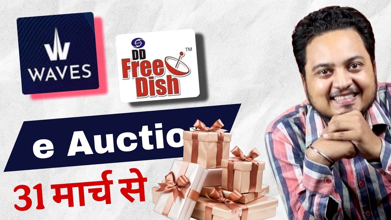 DD Free Dish Waves App e Auction for New Channels from 31st March 2026 🔥 